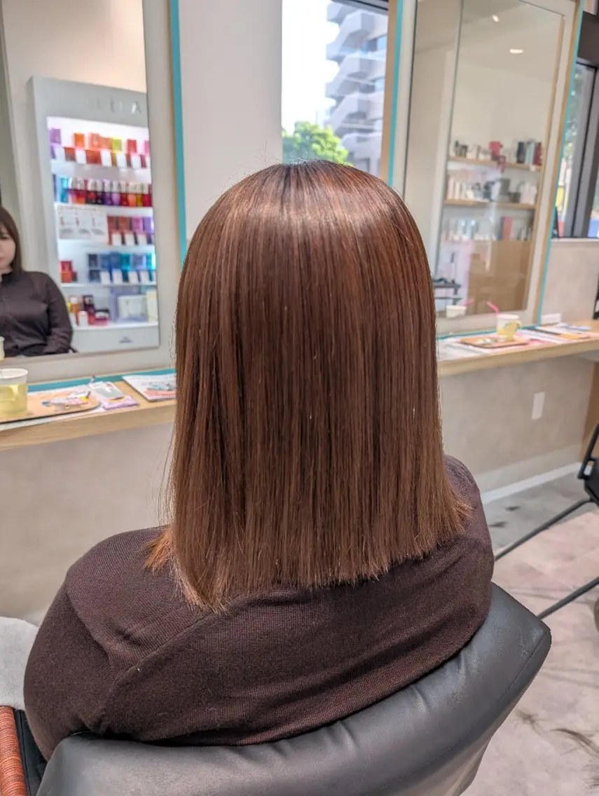 ショート 縮毛矯正 カット 縮毛矯正 田端みおと🐱 SoZoBridgeのヘアスタイル