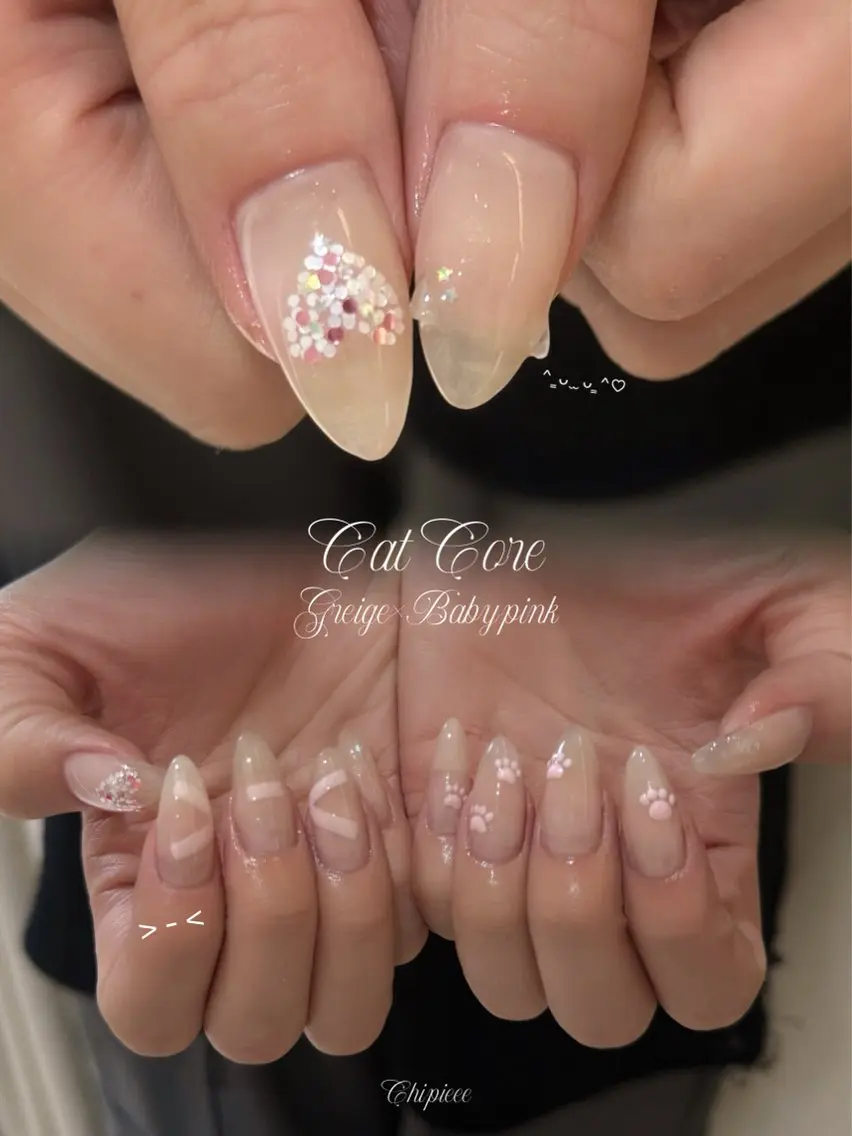 ネイル ハンドネイル chipieee kannaのネイルデザイン