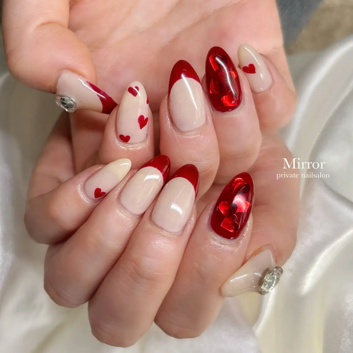 ネイル ハンドネイル nailsalon Mirrorのネイルデザイン