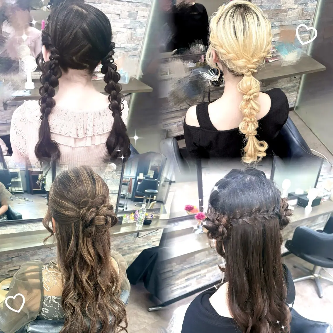 ヘアセット🪄◝✩♡の写真