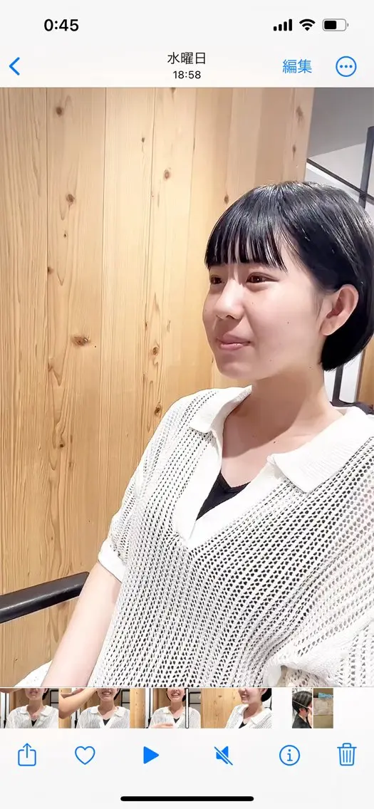 ショート カラー ブルーカラー インナーカラー ボブ カット ヘアカラー トリートメント ヘッドスパ スキバサミを使わない カット🌼唯🌼のヘアスタイル