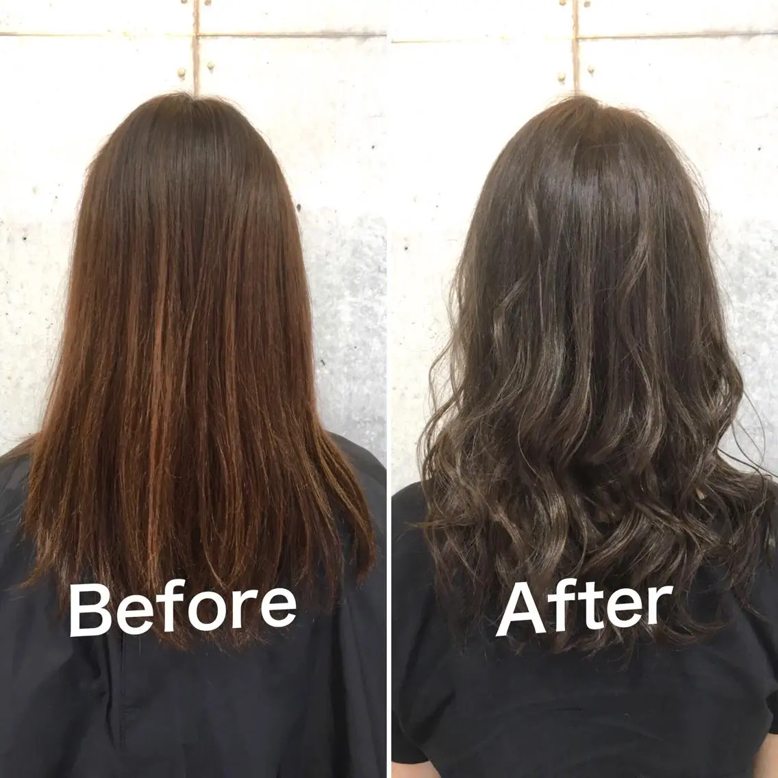 カラー アディクシーカラー オレンジ カット トリートメント 佐瀬竜矢PRIMAL /portのヘアスタイル