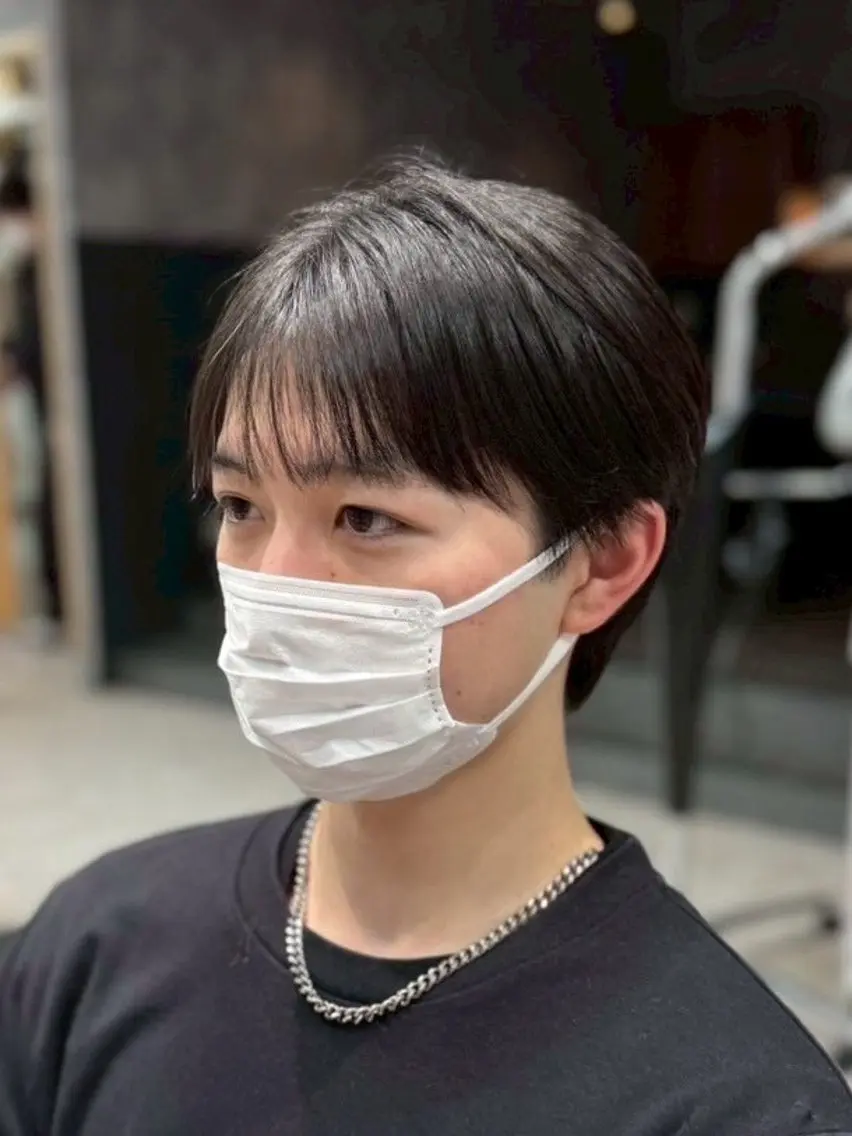 メンズ ニュアンスパーマ🌀 毛流れ🩶イザベラのヘアスタイル