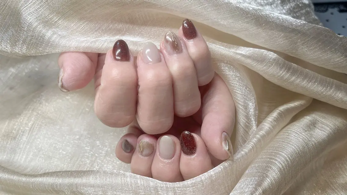 ネイル ハンドネイル Azel nail 伊野麗のネイルデザイン