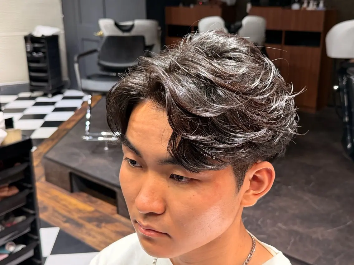 ショート パーマ メンズ Kurahashi Taiyoのヘアスタイル