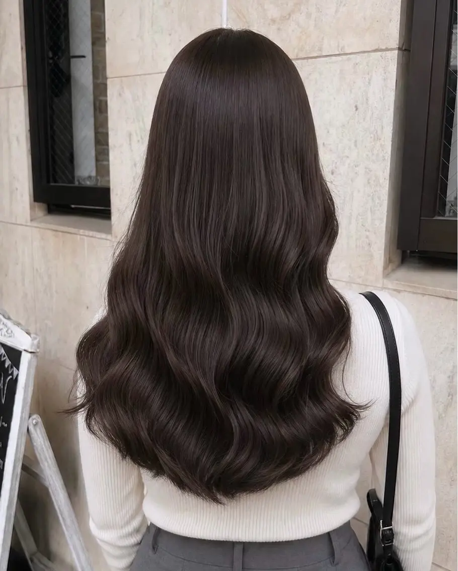 ロング カラー カット ヘアカラー トリートメント 髪質改善/艶髪🫧 MANAMI🪿🤍のヘアスタイル