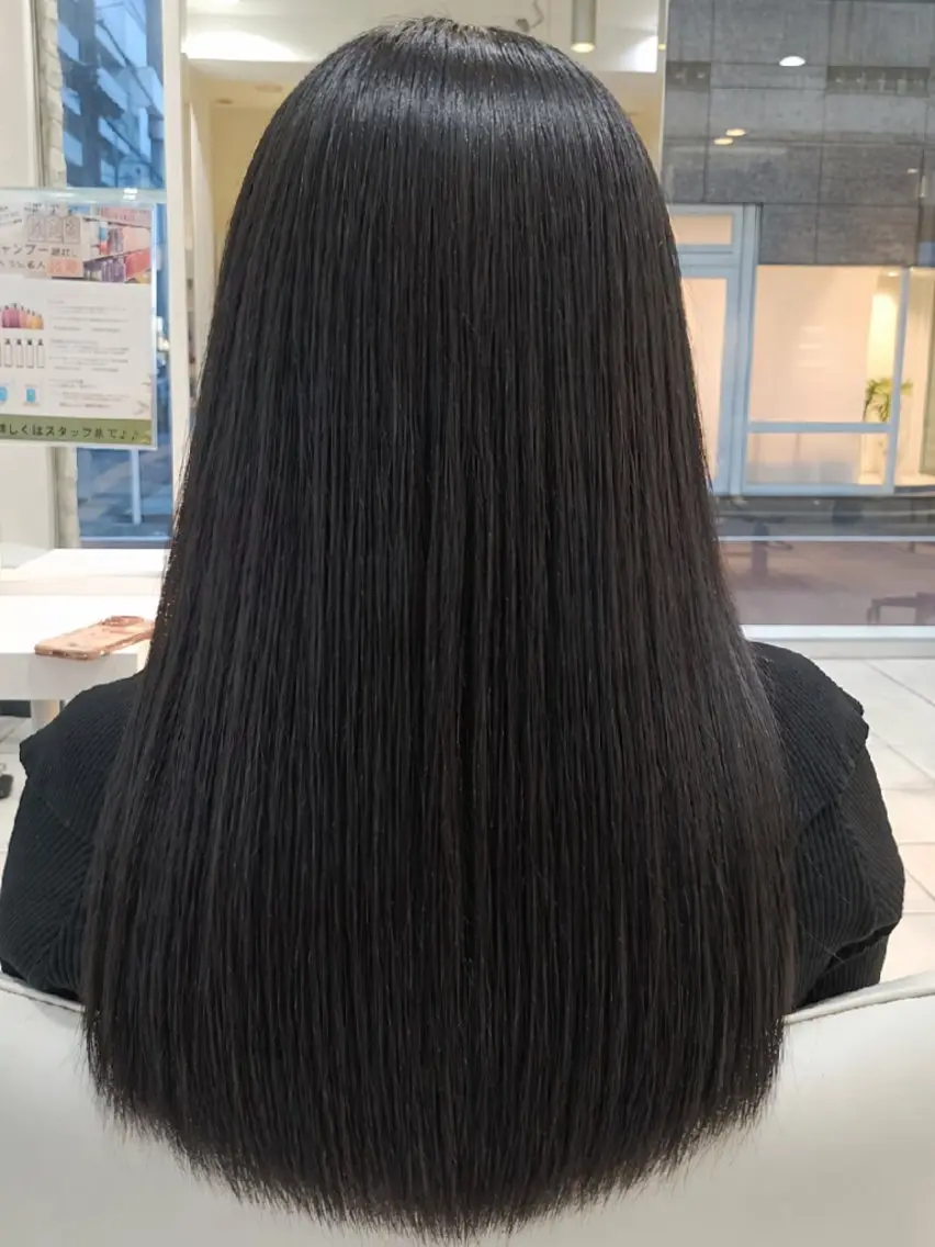 ロング カラー ヘアカラー 透明感カラー×美眉 🎀みゆう🎀のヘアスタイル