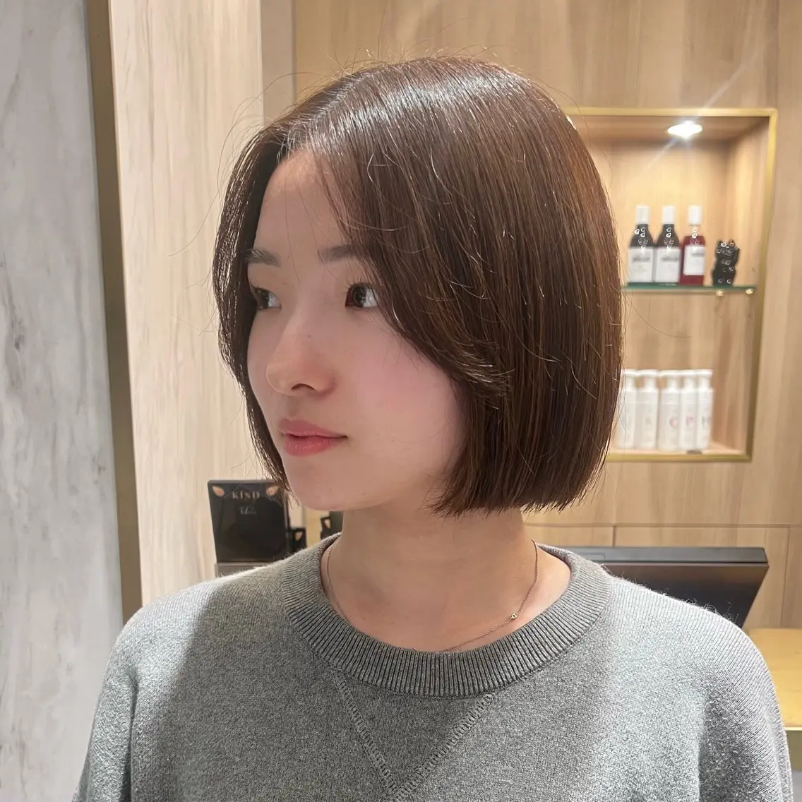 ショート ボブ 井上 香朋のヘアスタイル
