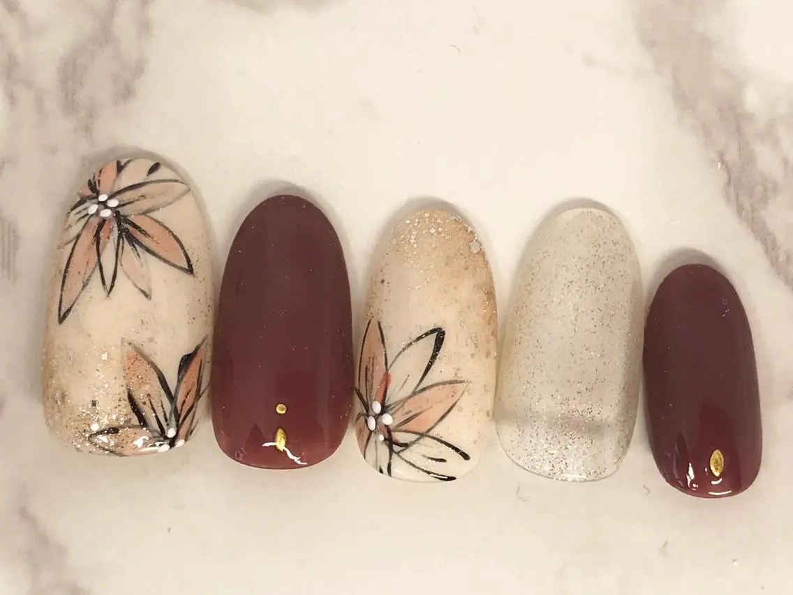 ネイル ハンドネイル Ribbon 佐野店のネイルデザイン