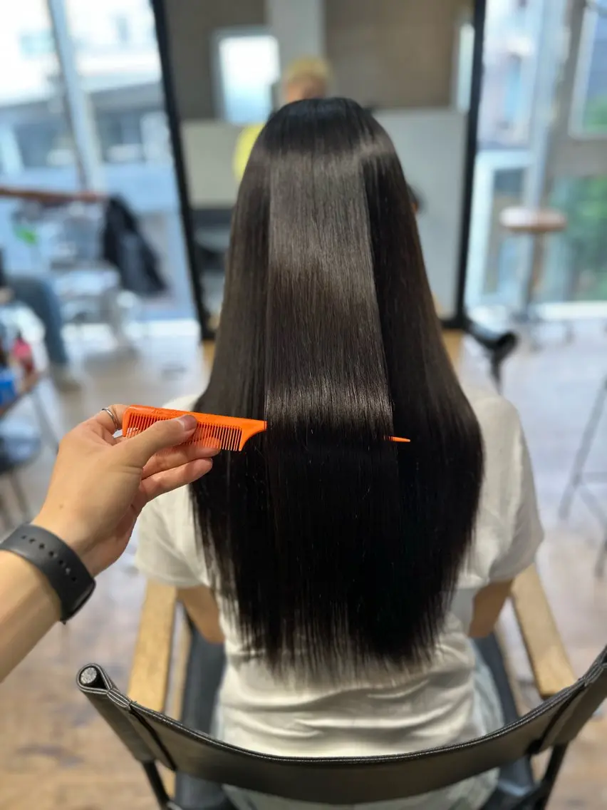 ロング カラー アディクシーカラー ブリーチ ケアブリーチ ダブルカラー イヤリングカラー DAIKIベージュ 🍂レイヤーカットのヘアスタイル
