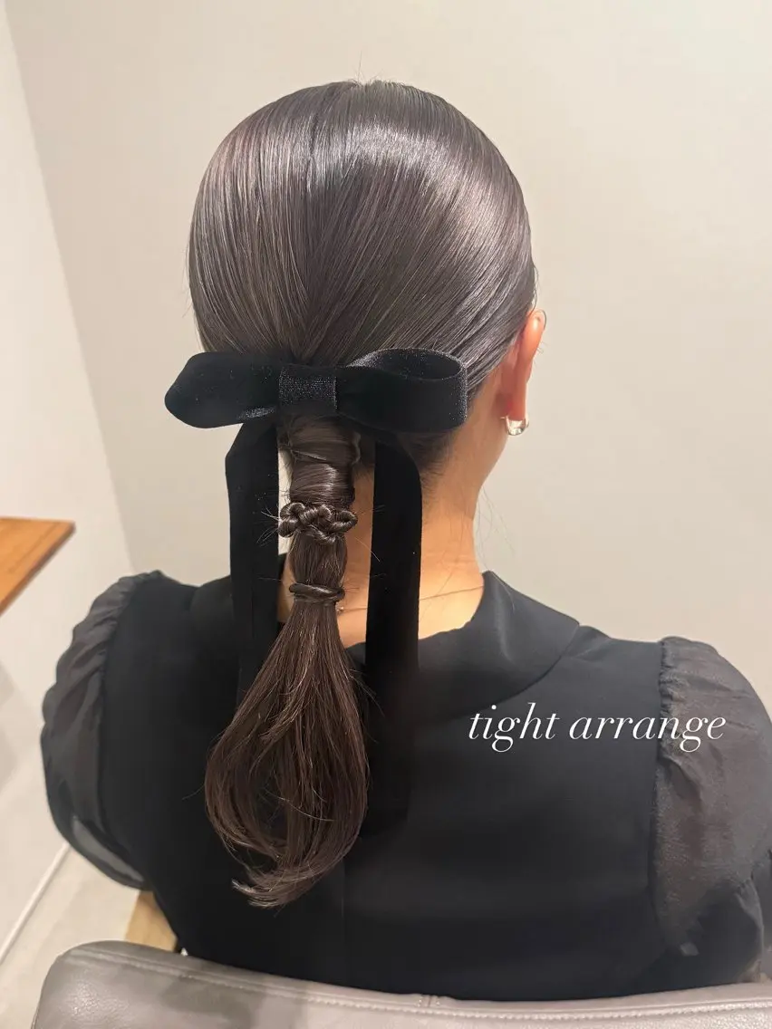 セミロング ヘアセット see. アズサのヘアスタイル