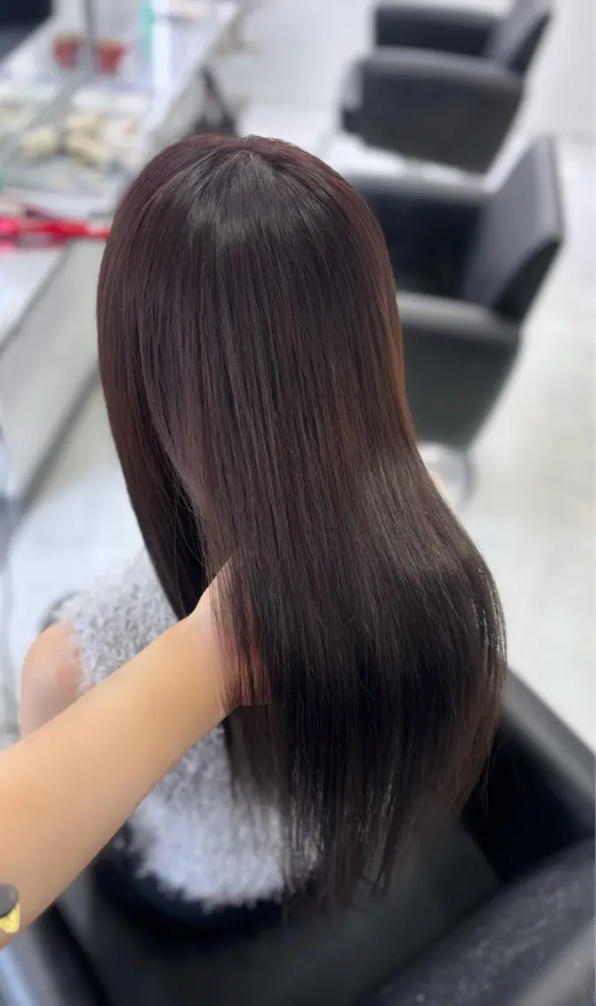 カラー ヘアカラー あやか/心斎橋/ カラーモデル募集中のヘアスタイル