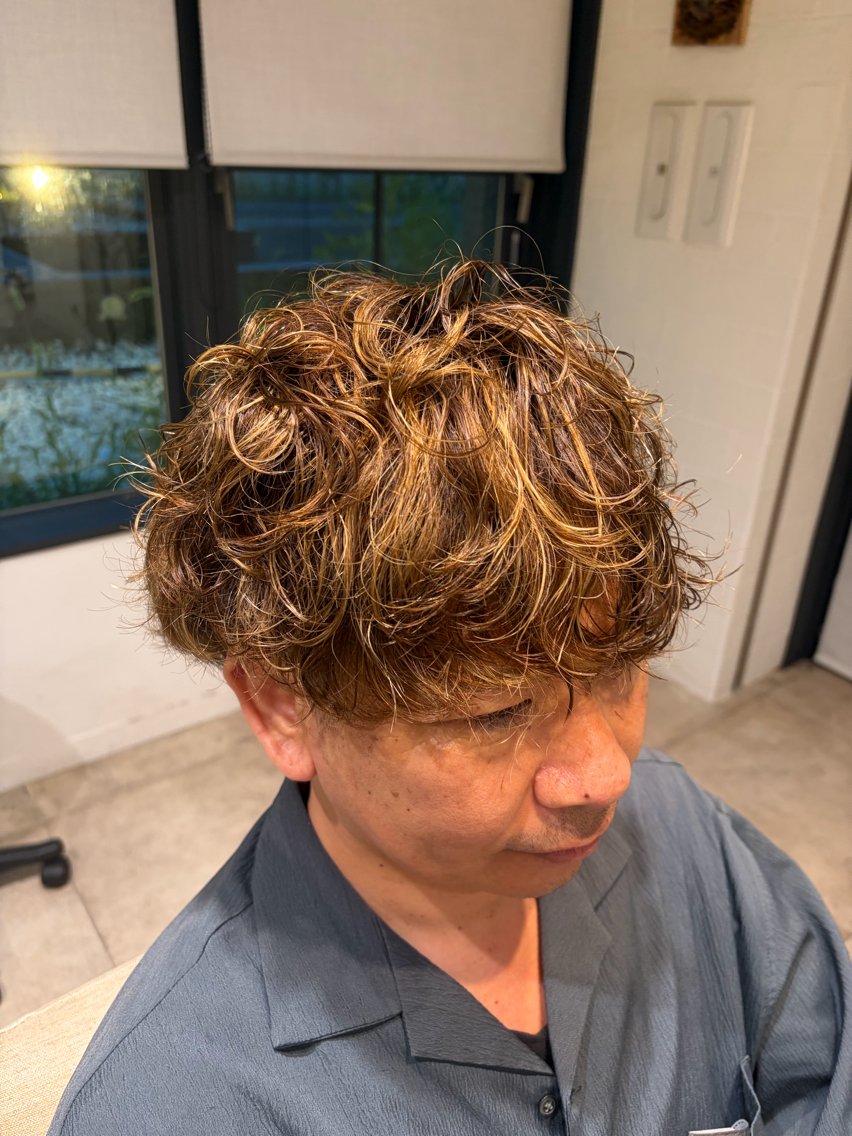 パーマ 門石 一栞/メンズ特化のヘアスタイル