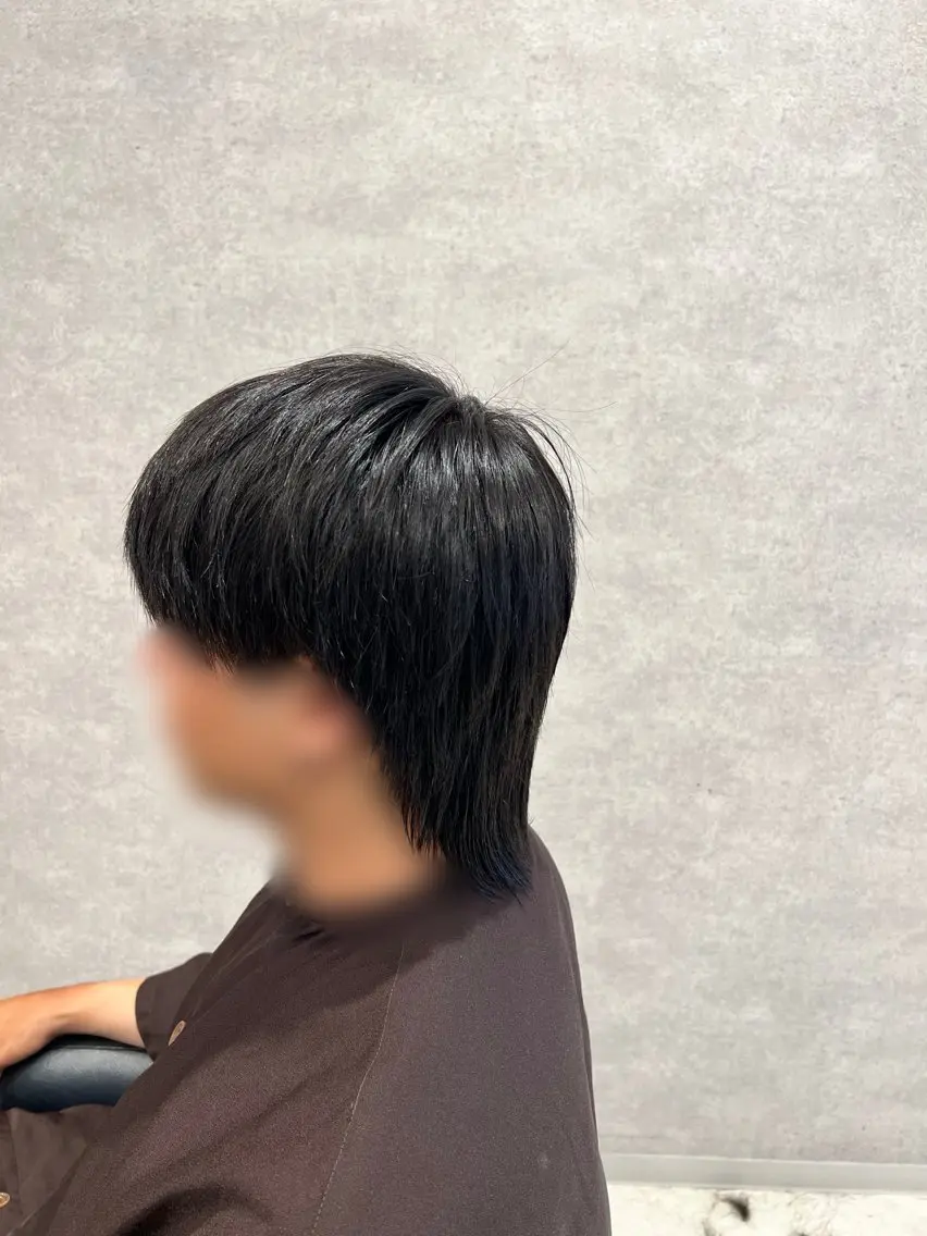 ✂️メンズカットモデル（ウルフスタイル）✂️ シャンプー、眉カット付きの写真