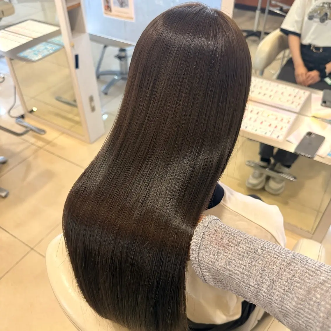 カラー カット ヘアカラー トリートメント 🫧モテ艶カラー🫧 大林未侑のヘアスタイル