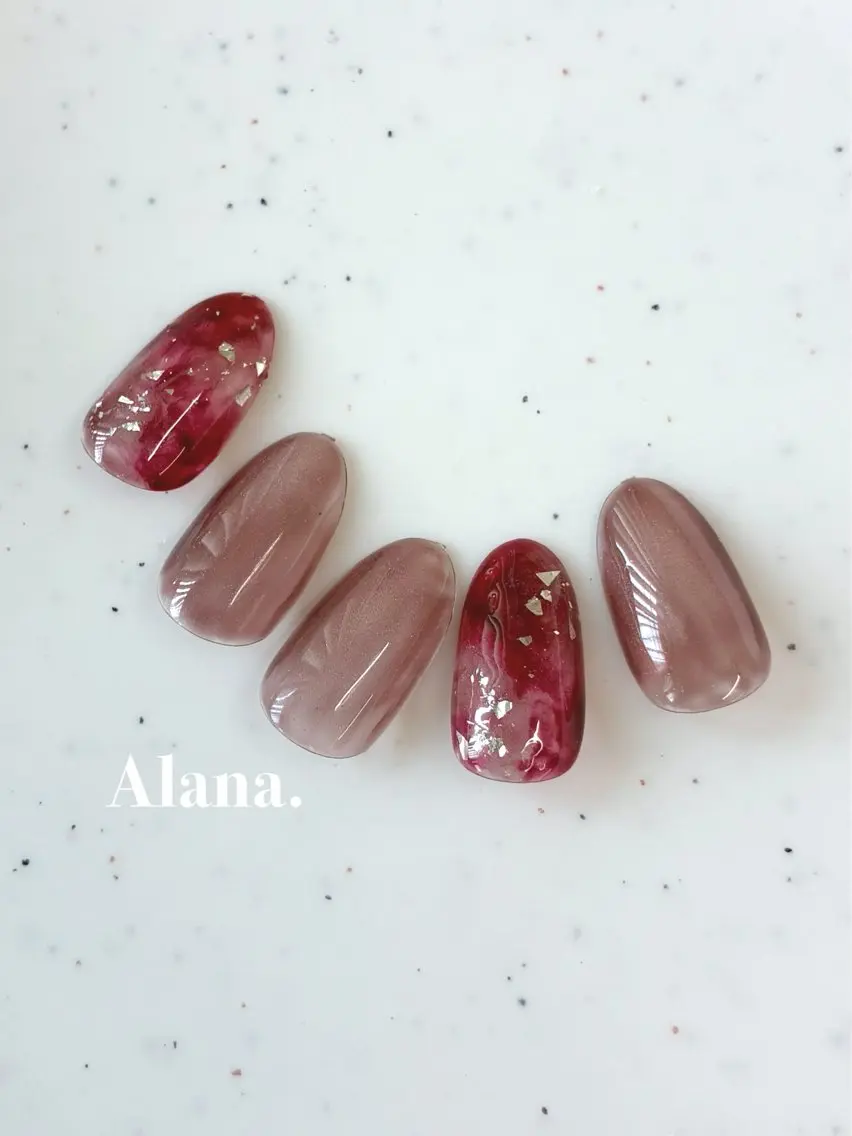 ネイル マグネットネイル --Alana.-- yukiのネイルデザイン