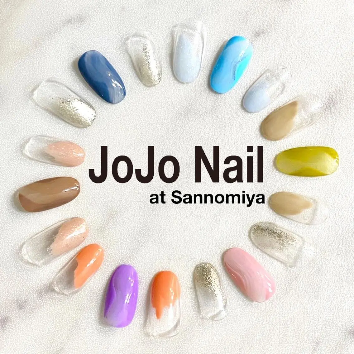 ネイル JOJO Nail Sannomiyaのネイルデザイン