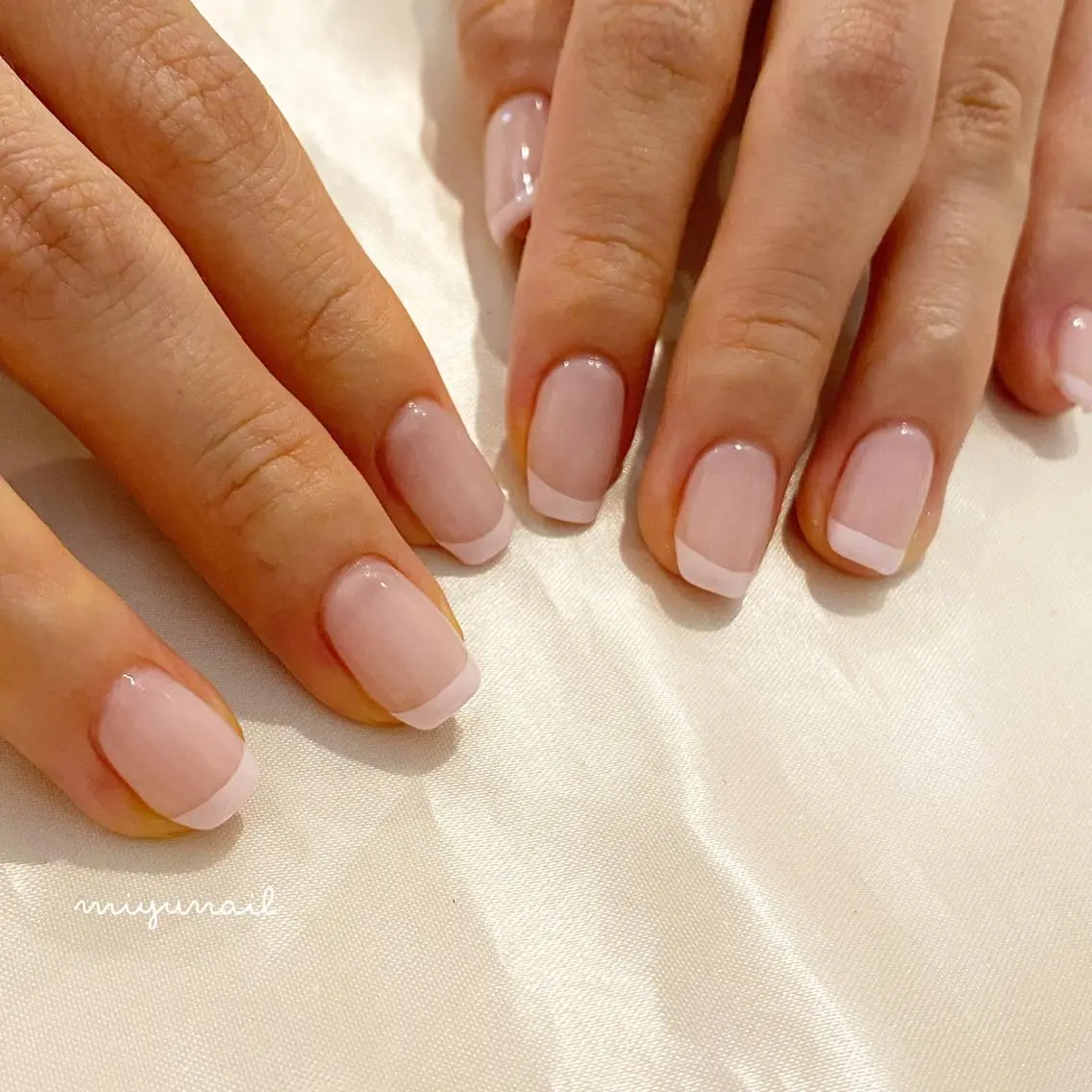 ネイル クリアネイル oreo salon miyu 池袋のネイルデザイン