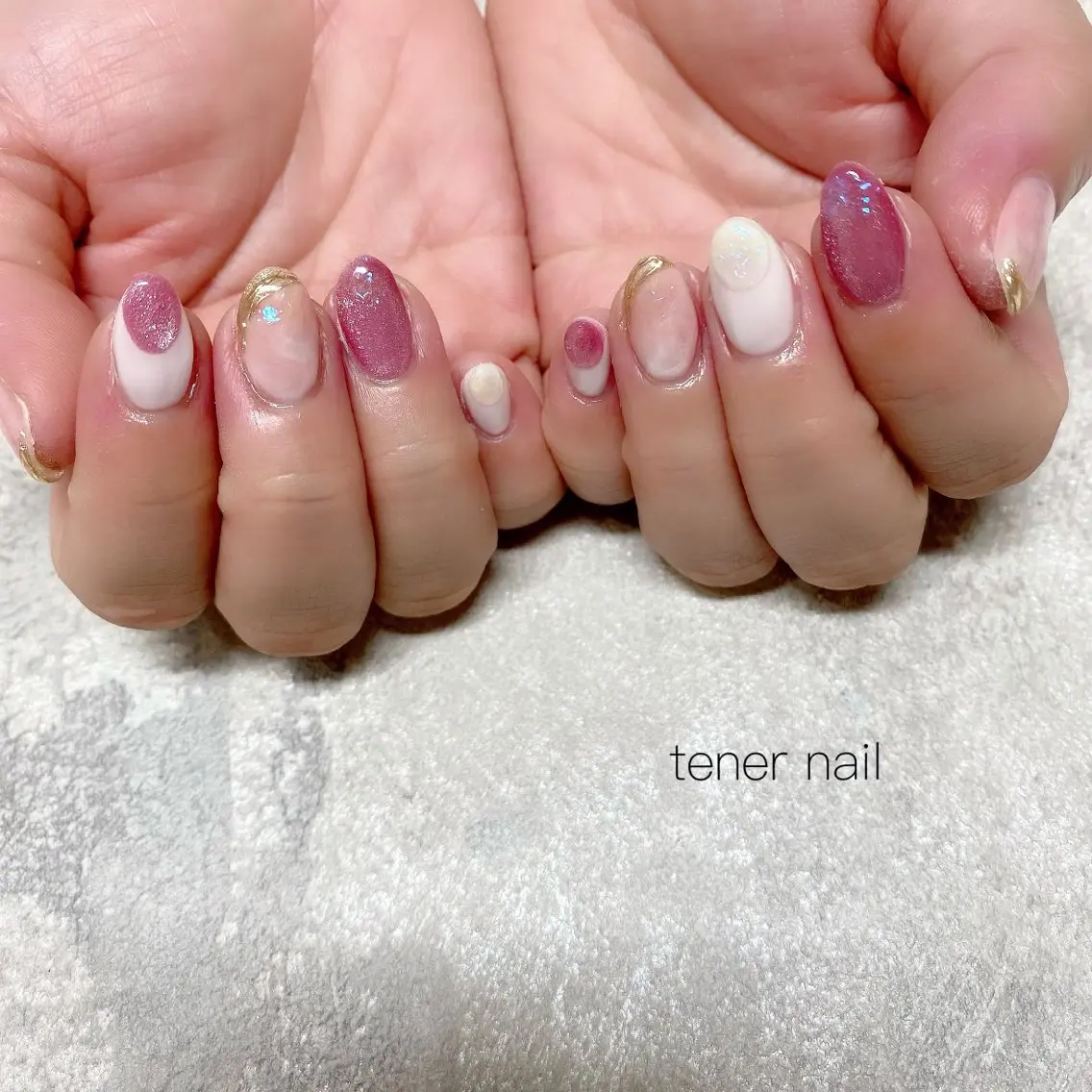 ネイル ニュアンスネイル テネルネイル tener nailのネイルデザイン