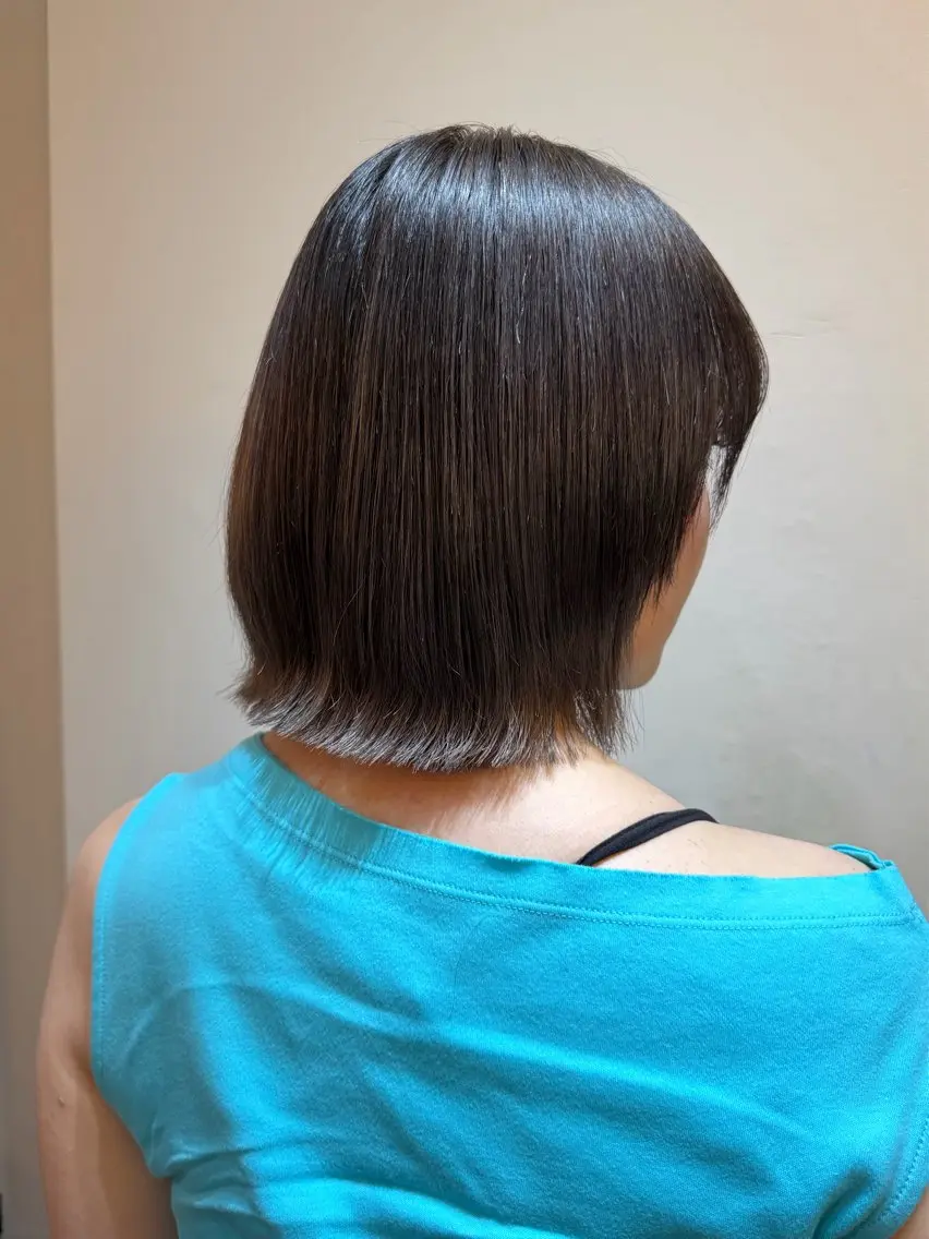 ミディアム カット トリートメント 🍒ボブカット/ moe🍒のヘアスタイル
