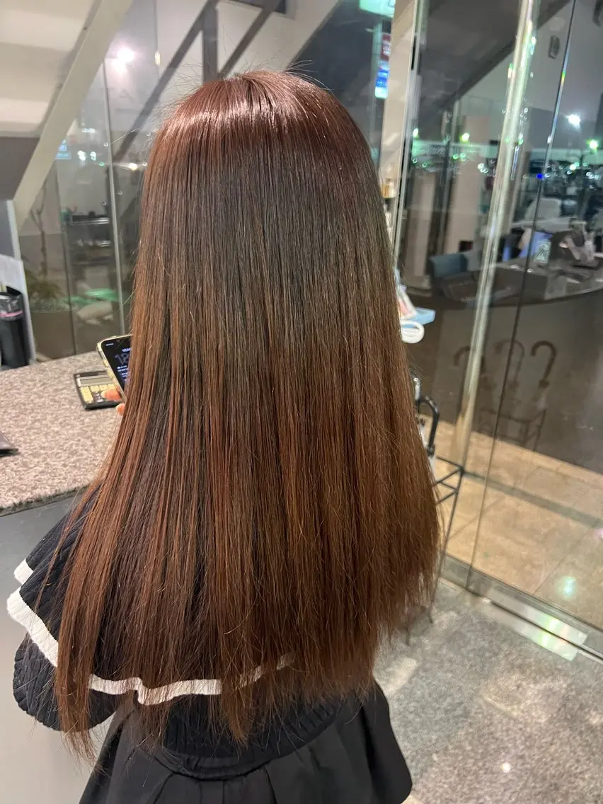 美髪トリートメント（シャンプー、ブロー付き）の写真