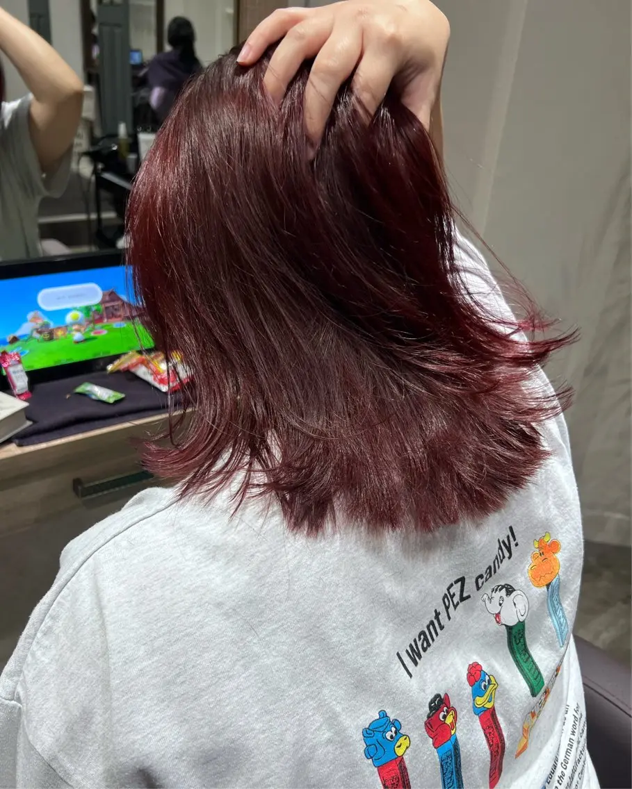 セミロング sugiyama 🎀ayakaのヘアスタイル