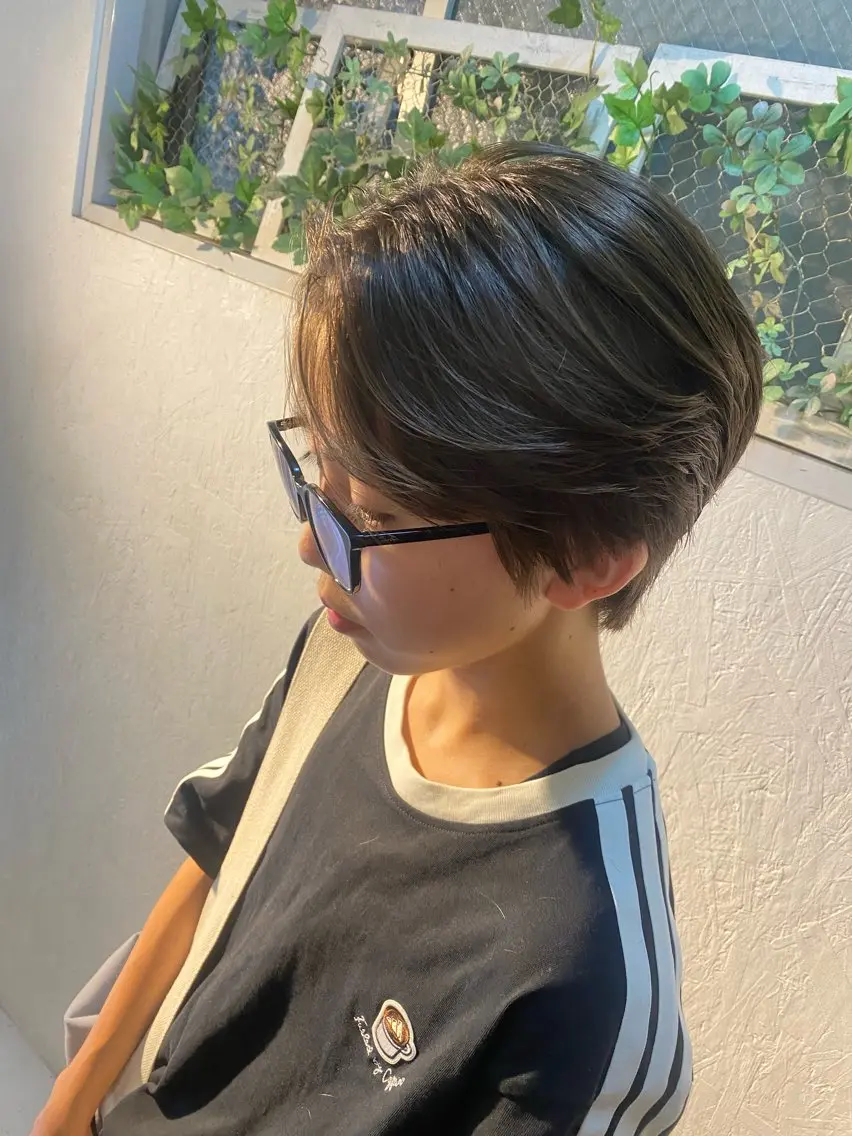 ショート カット 木場 真愛耶のヘアスタイル
