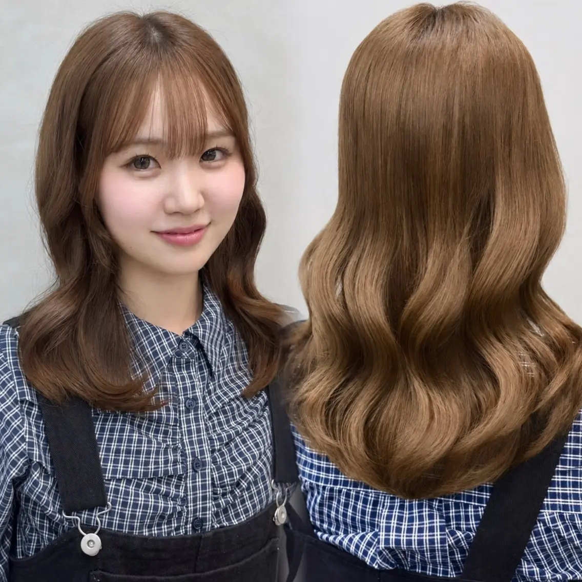 ロング カラー ベージュカラー ヘアカラー トリートメント girly上品ヘア 🎀／ベージュikuのヘアスタイル