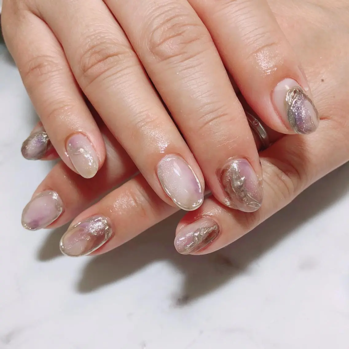 ネイル nail salon ラピスラズリのネイルデザイン