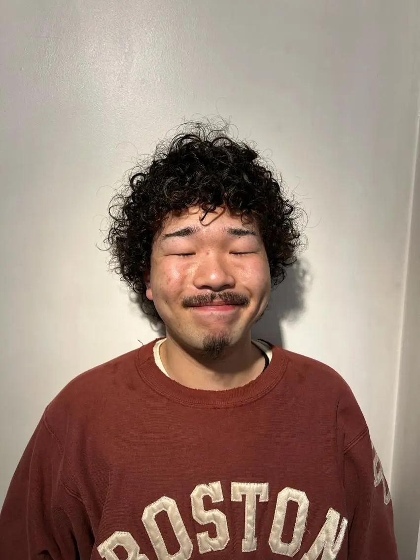 パーマ+シャンプーの写真
