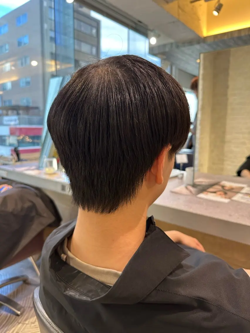 ショート カット 札幌メンズ/盛れ艶髪 ハイトーン/網野制流のヘアスタイル