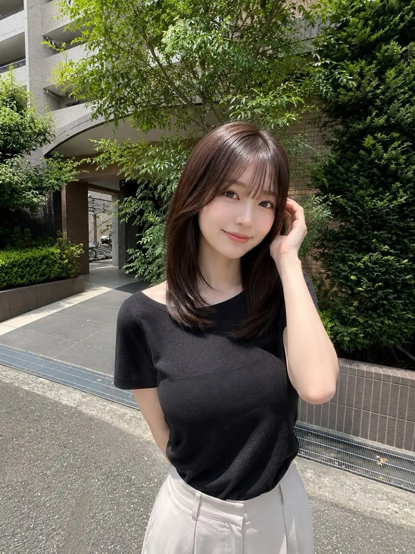 セミロング ヘアカラー モデル様募集中!!/ ゆきとのヘアスタイル