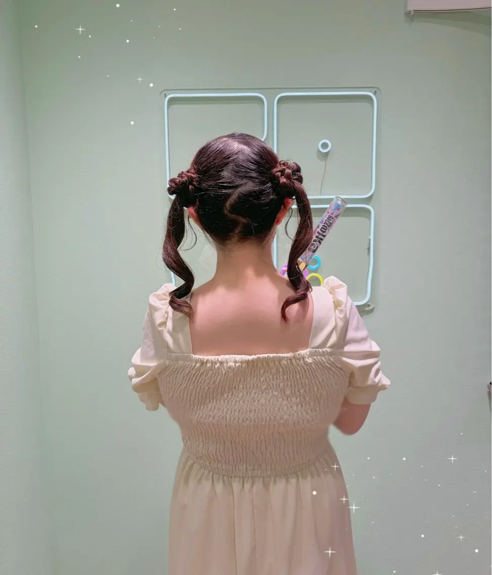 ロング ヘアセット 横浜/カラーモデル/ ヘアセット/さな🎀のヘアスタイル