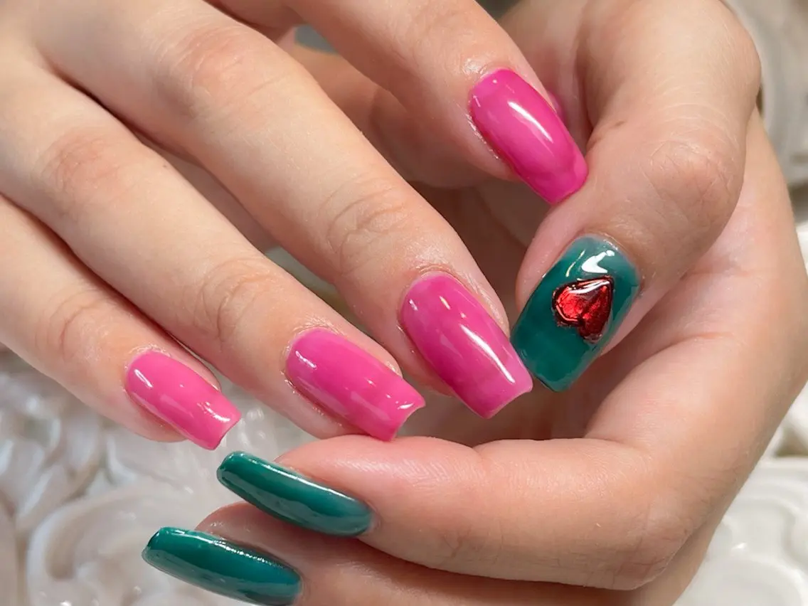 ネイル アートネイル ワンカラーネイル nail _anpのネイルデザイン