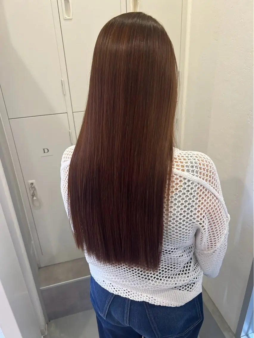 ロング tre.甲子園口店/ レイヤーカットのヘアスタイル