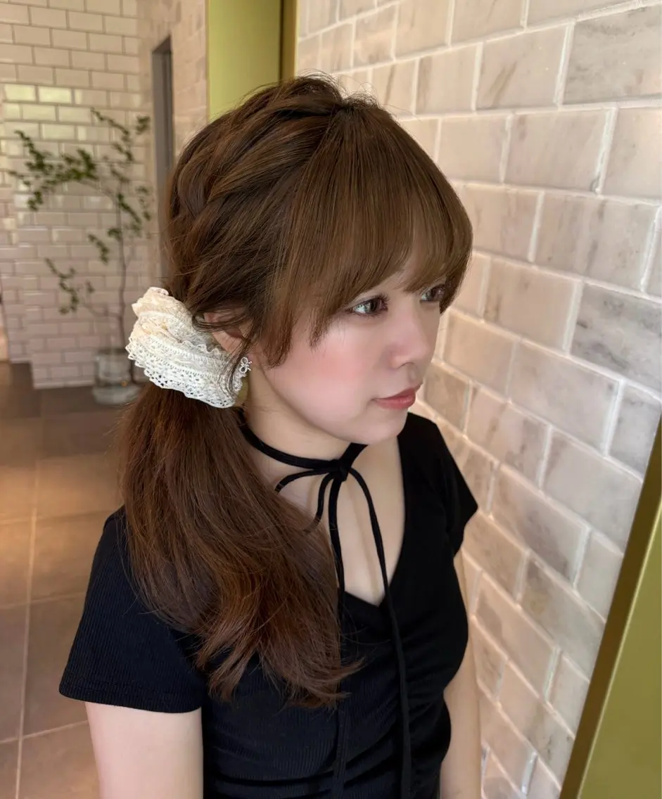 セミロング 𝐘𝐮𝐢 🤎 costesのヘアスタイル