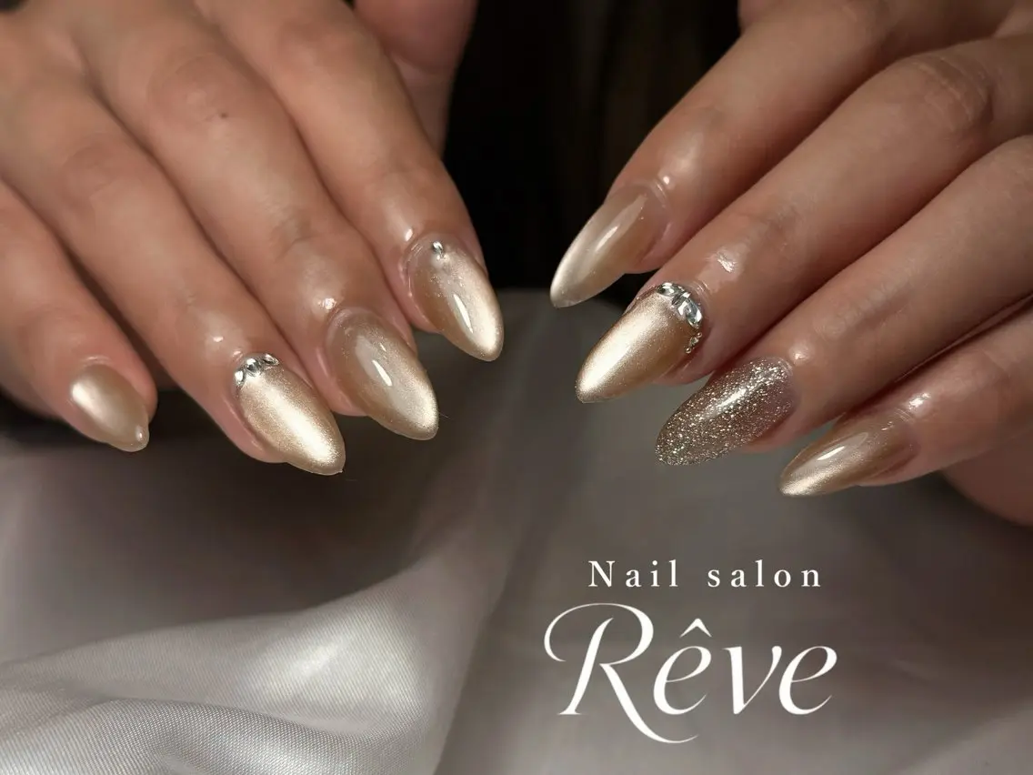 ネイル ハンドネイル Nail salon Rêveのネイルデザイン