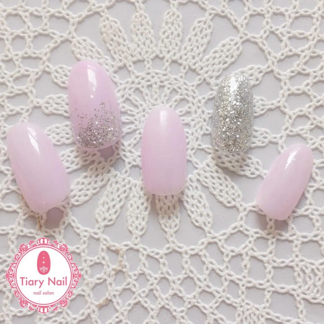 ネイル tiarynail K K🐼のネイルデザイン