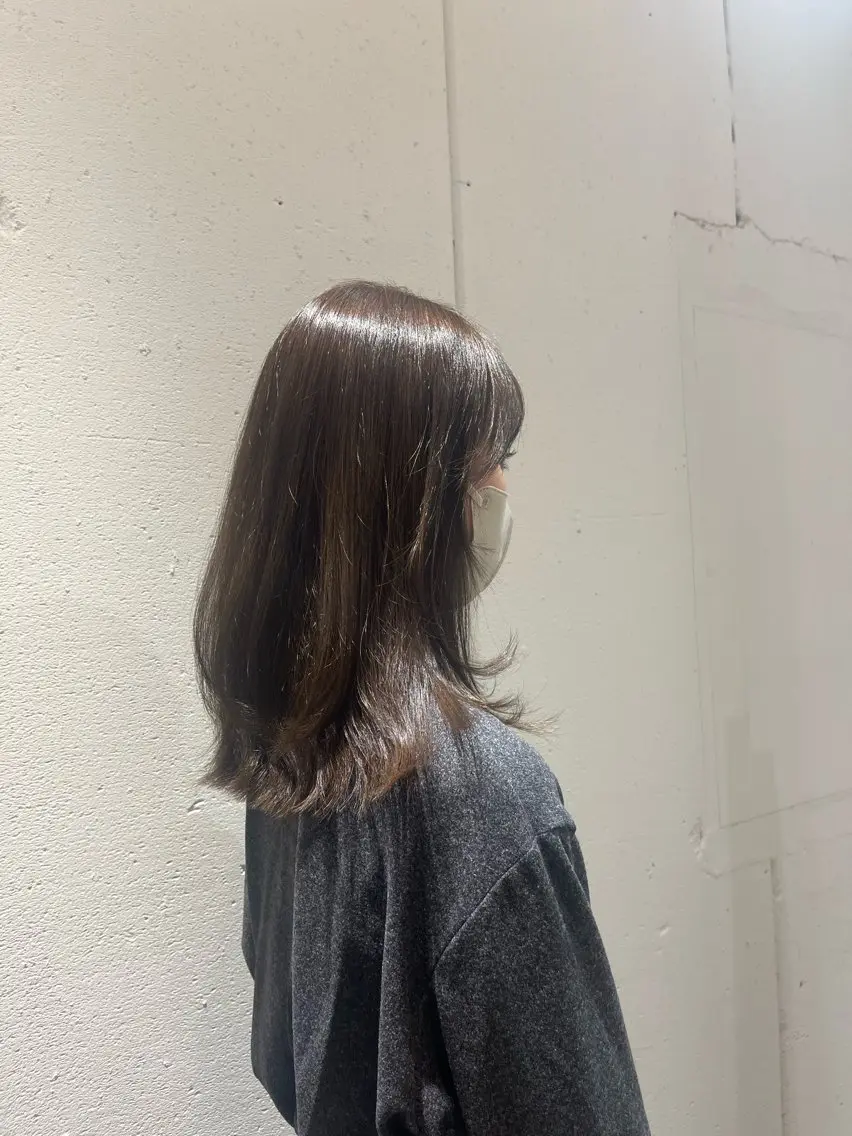 セミロング KOYUKI⛄️ [大阪美容室]🚏のヘアスタイル