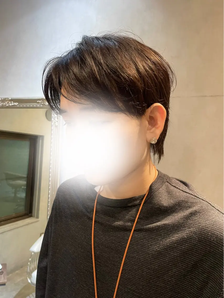 メンズ カット 岩渕 春菜のヘアスタイル