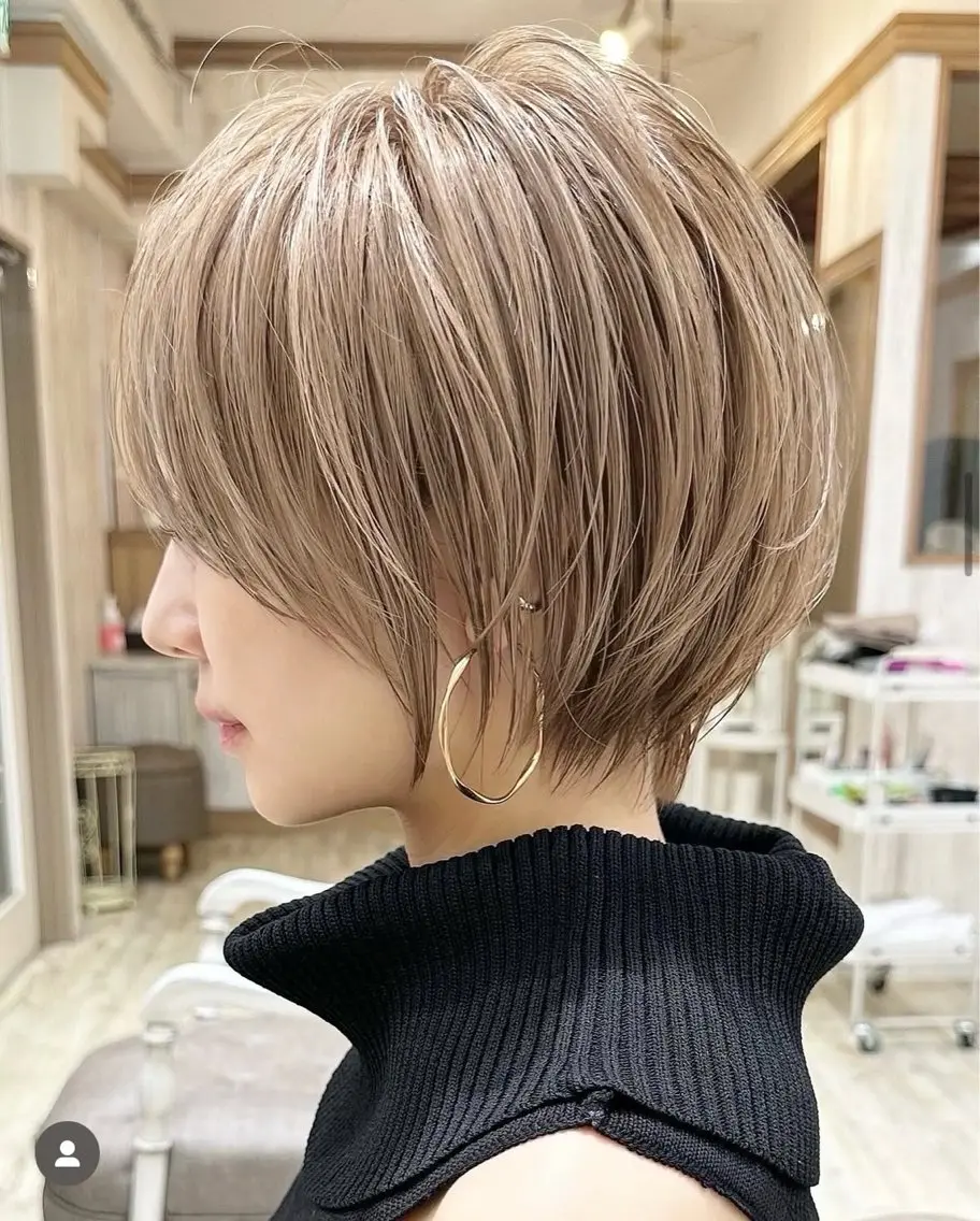 ショート 福島 海翼のヘアスタイル