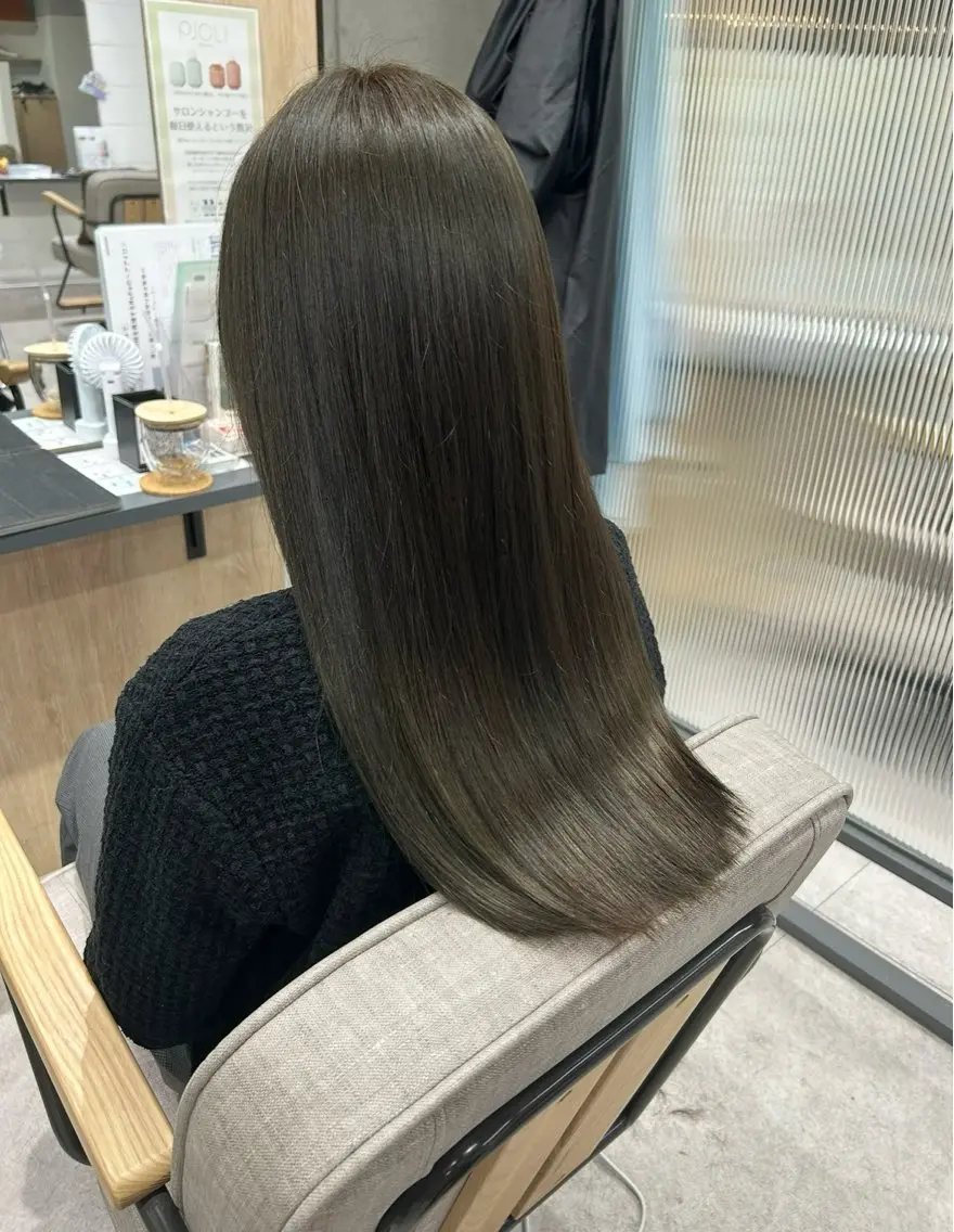髪質改善カラー ¥9350→¥6600の写真