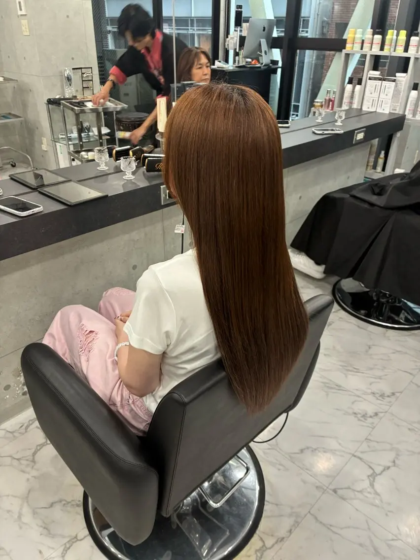 ロング トリートメント トリートメント ヘッドスパ Endearing 🌟銀座のヘアスタイル