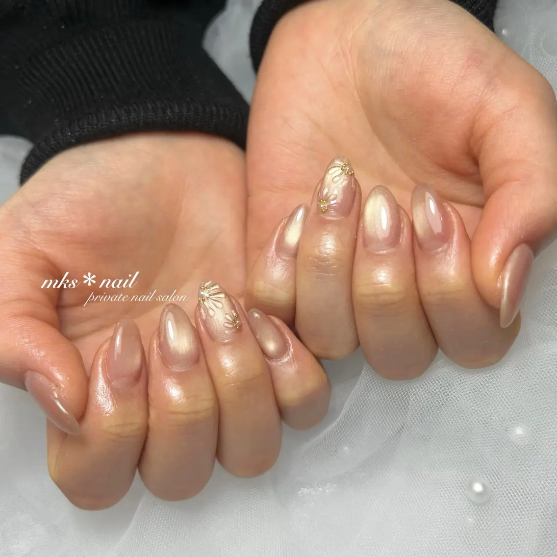ネイル mks＊nail //  枚方長尾のネイルデザイン