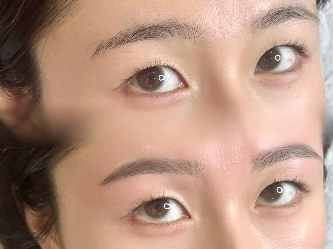 🌿【限定1名】眉毛が濃くてお悩みの方垢抜け重視👼🏻アイブロウデザイン（眉毛のwax、間引き、メイク付き）の写真