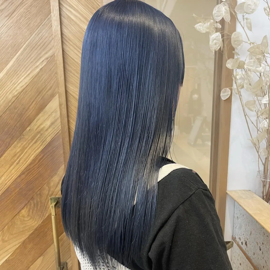 ダブルカラー＋シャンプーブロー（胸下ロングNG）の写真