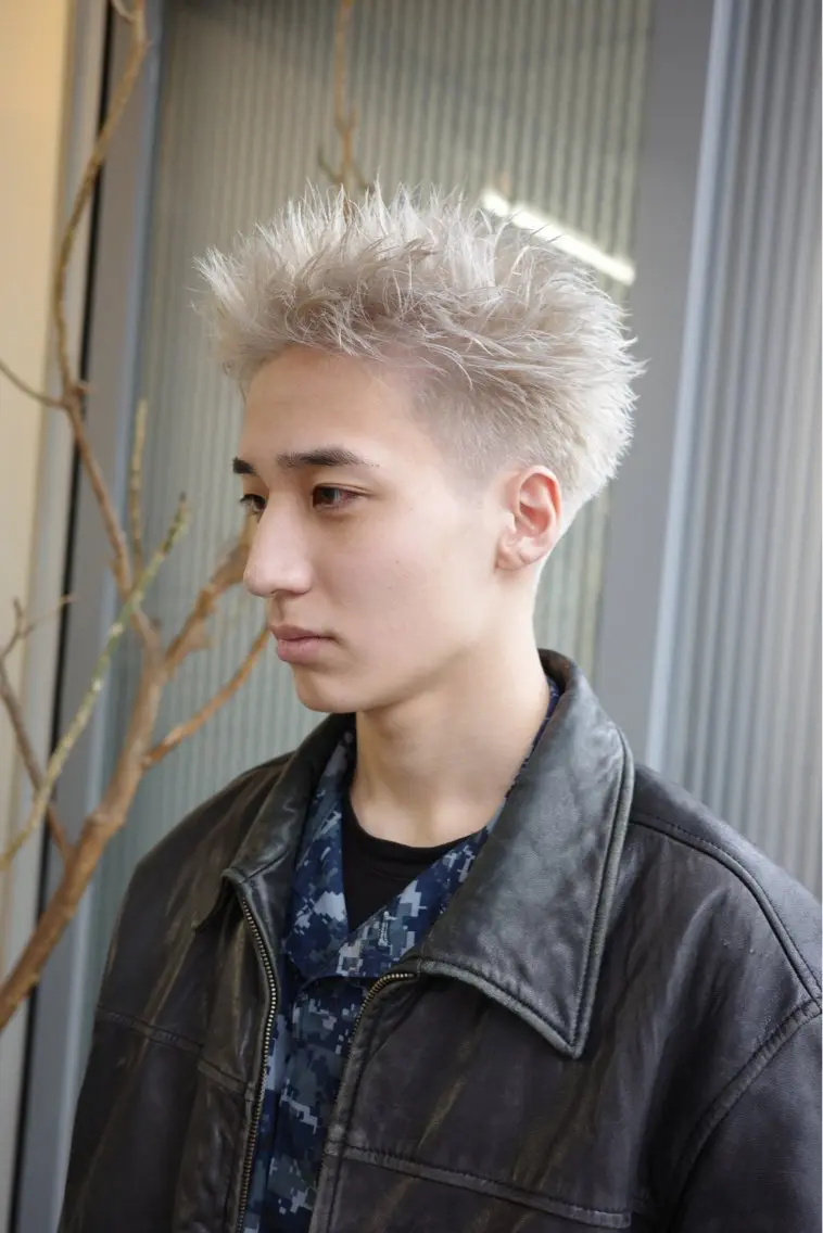 ✨ご新規様限定メンズカット+ブリーチ2回+カラー✨シルバー系などはコチラがおすすめ！の写真