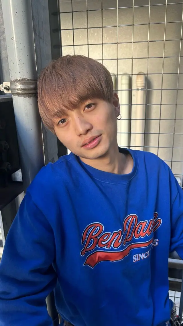 ショート カラー メンズ メンズブリーチ ベージュカラー ブリーチ ミルクティーベージュ 名古屋栄/ブリーチ/ ボブ🧃木下桃嘉のヘアスタイル