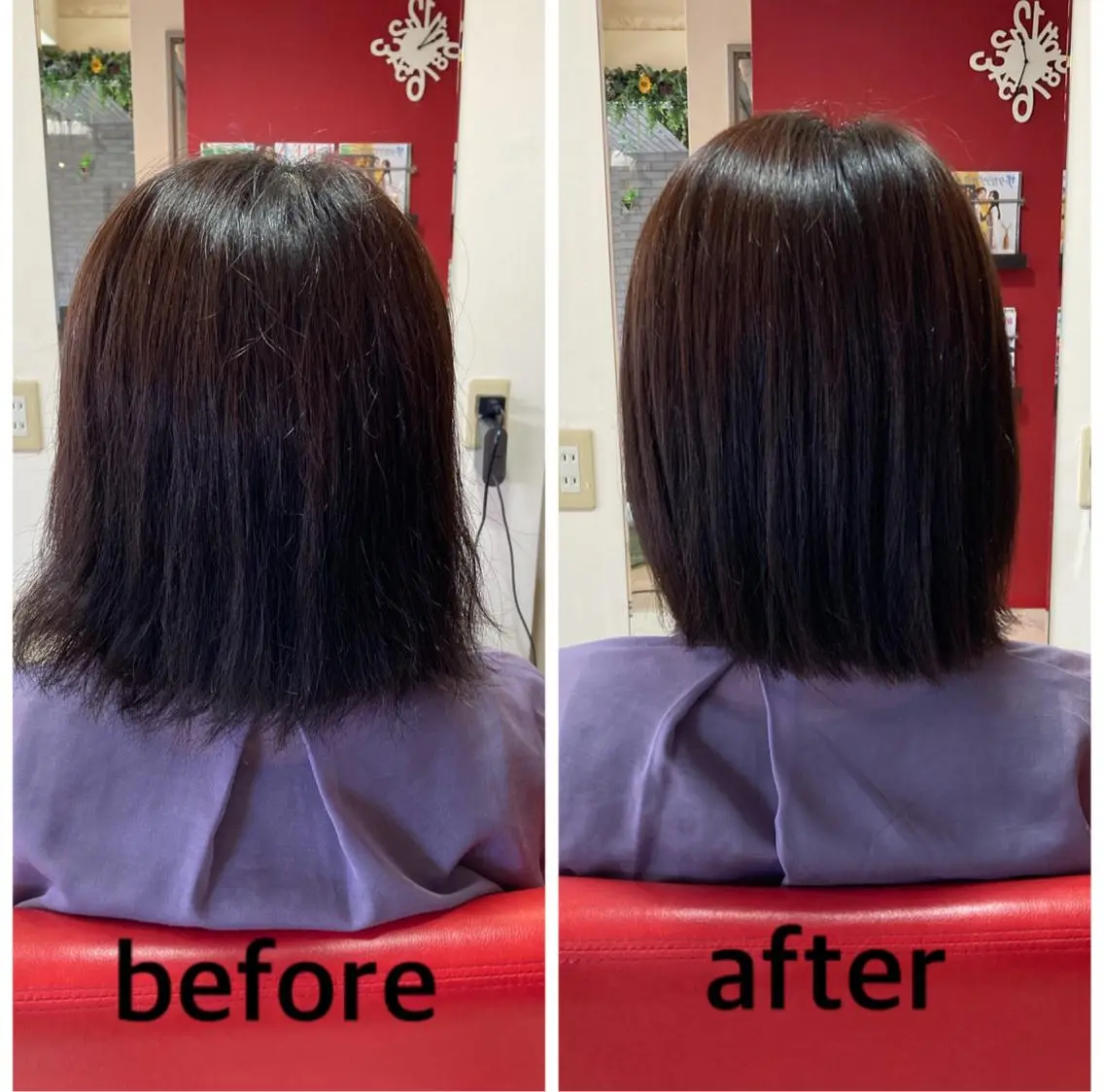 ミディアム ミディアムパーマ 岸本 友子のヘアスタイル