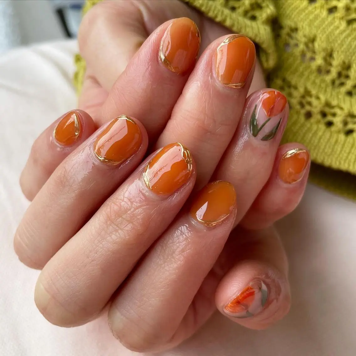 ショート ハンドネイル Nail salon Euphoriaのネイルデザイン